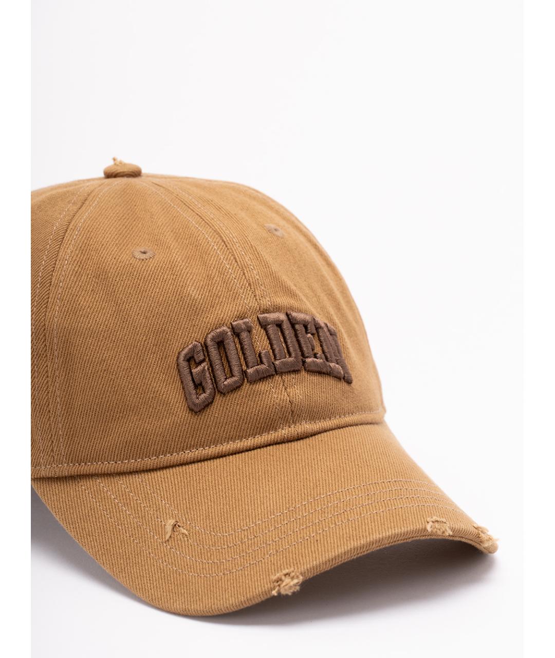 GOLDEN GOOSE DELUXE BRAND Бежевая хлопковая кепка/бейсболка, фото 3
