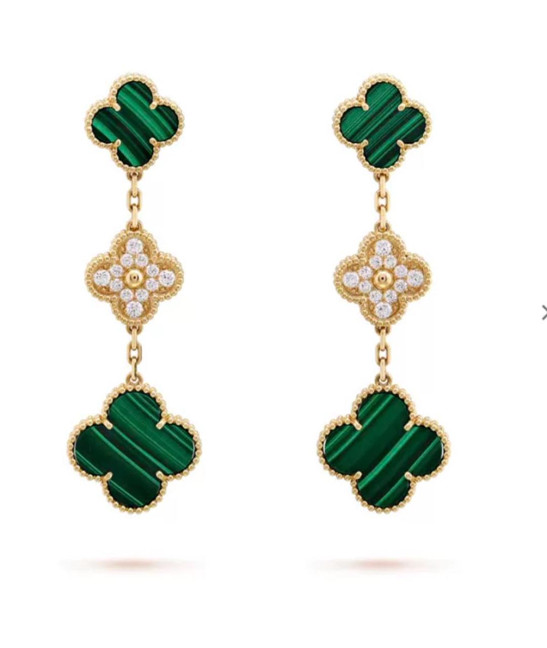 VAN CLEEF & ARPELS Мульти серьги из желтого золота, фото 6
