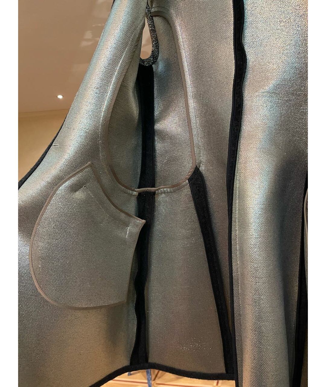 CHANEL PRE-OWNED Серый шерстяной жакет/пиджак, фото 6
