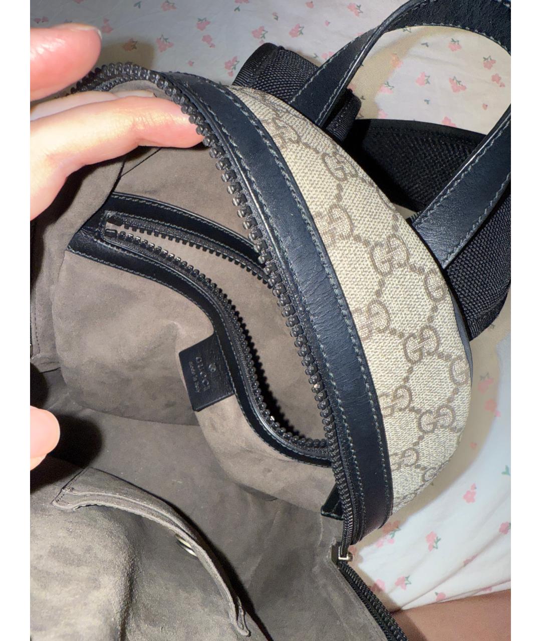 GUCCI Коричневый рюкзак, фото 4