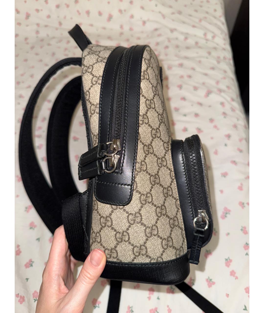 GUCCI Коричневый рюкзак, фото 2
