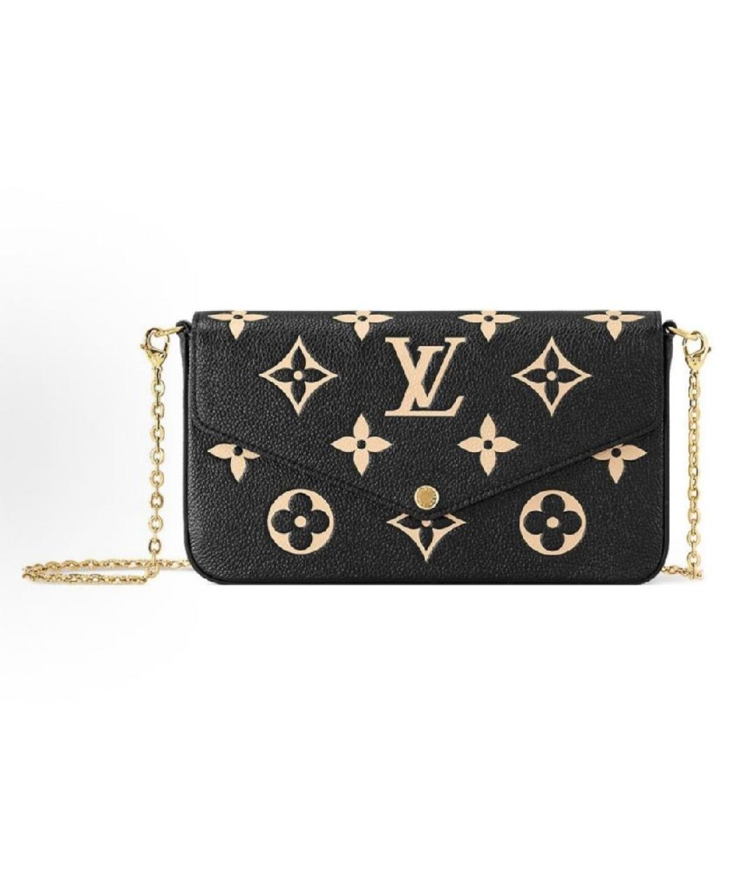 LOUIS VUITTON Черная сумка через плечо, фото 6