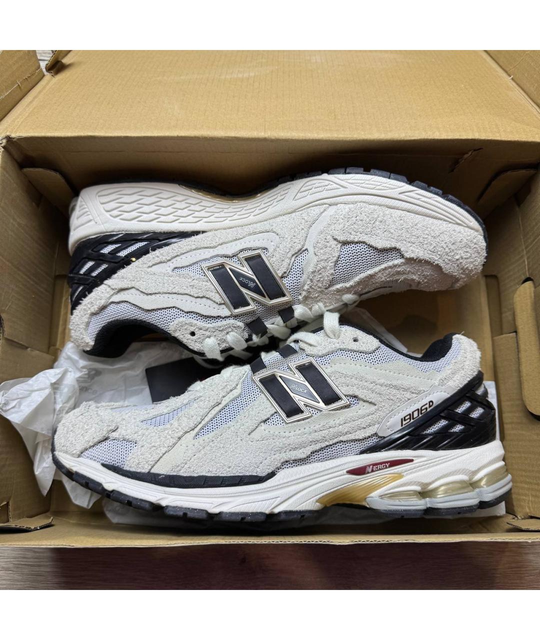 NEW BALANCE Бежевые низкие кроссовки / кеды, фото 7