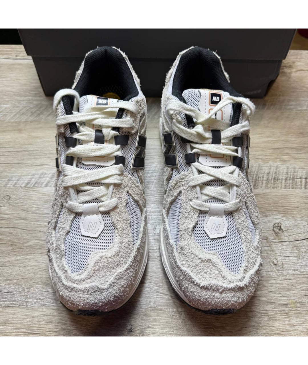 NEW BALANCE Бежевые низкие кроссовки / кеды, фото 3