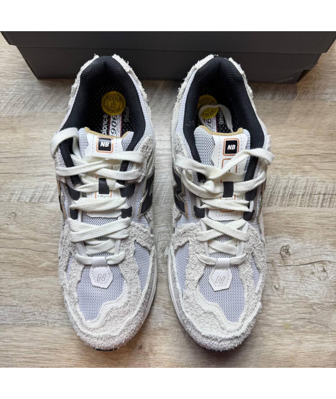 NEW BALANCE Бежевые низкие кроссовки / кеды, фото 2