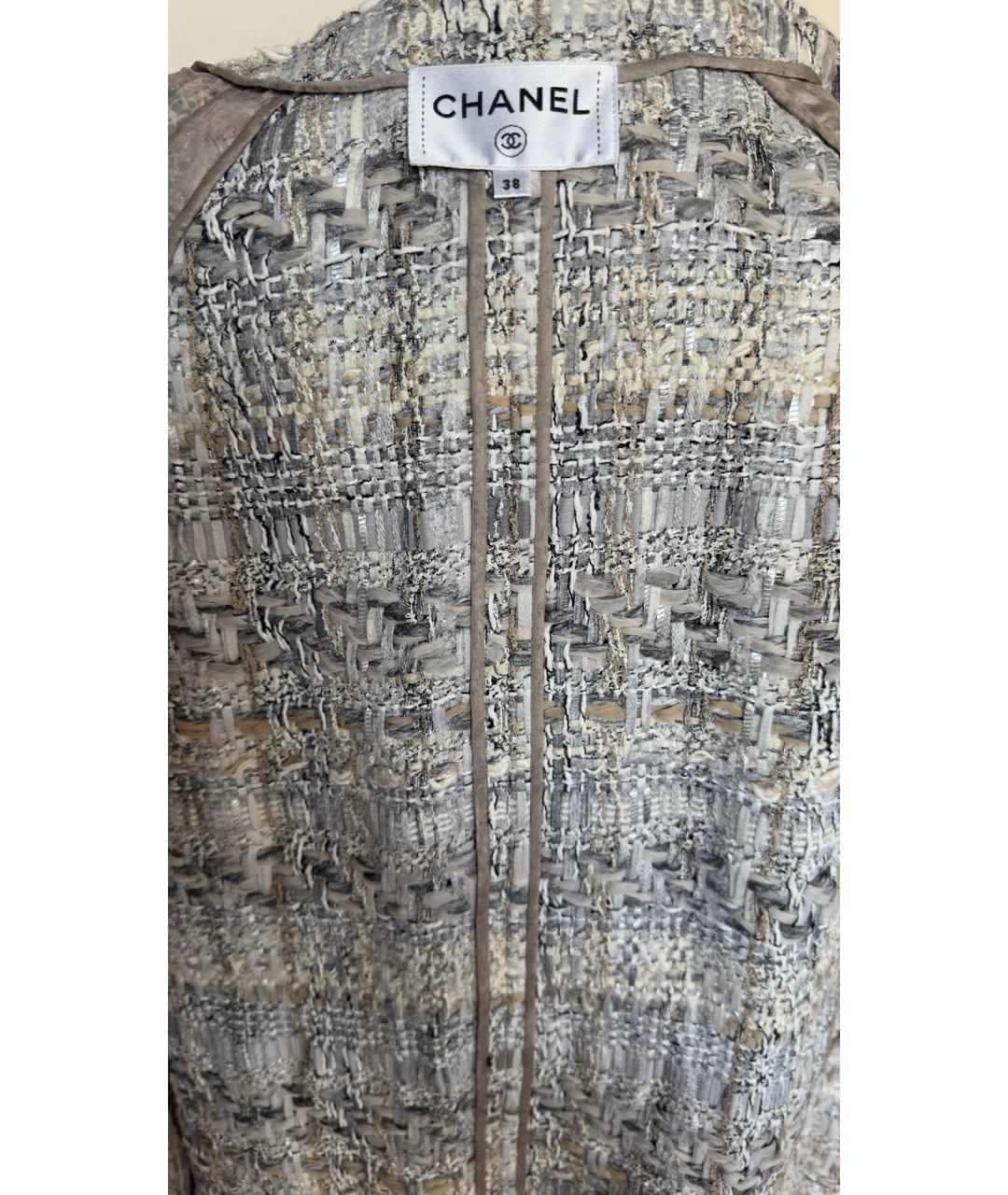 CHANEL Мульти повседневное платье, фото 5