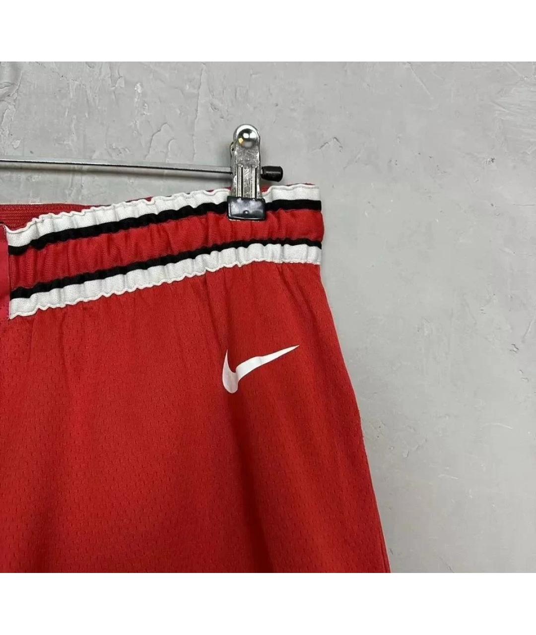 NIKE Красные шорты, фото 7