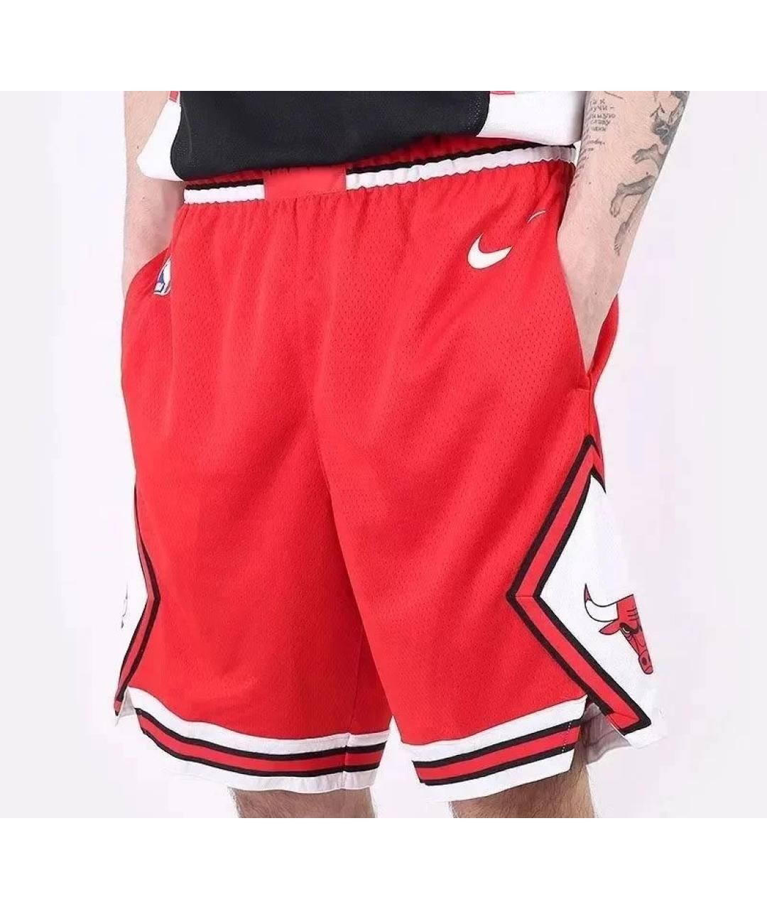 NIKE Красные шорты, фото 2