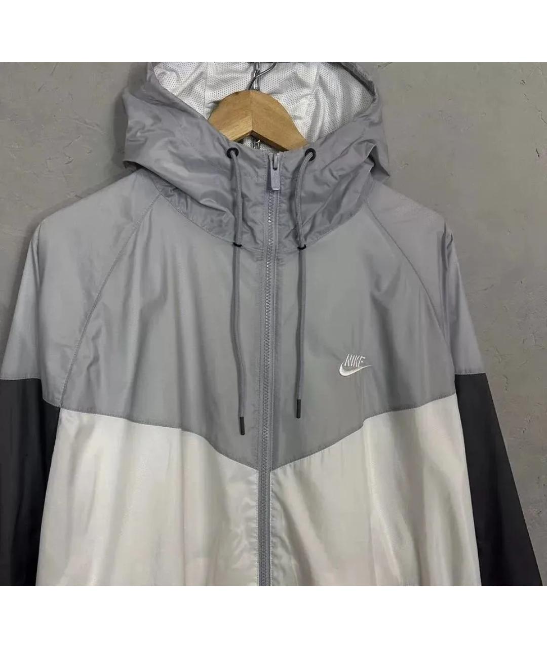 NIKE Белая куртка, фото 2