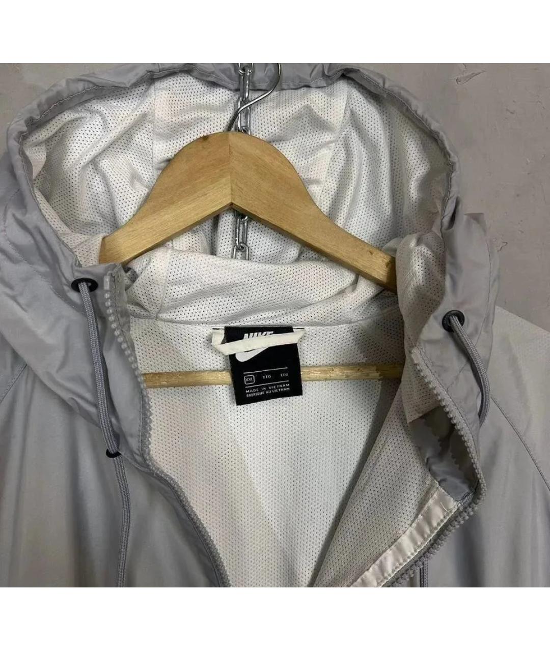 NIKE Белая куртка, фото 5