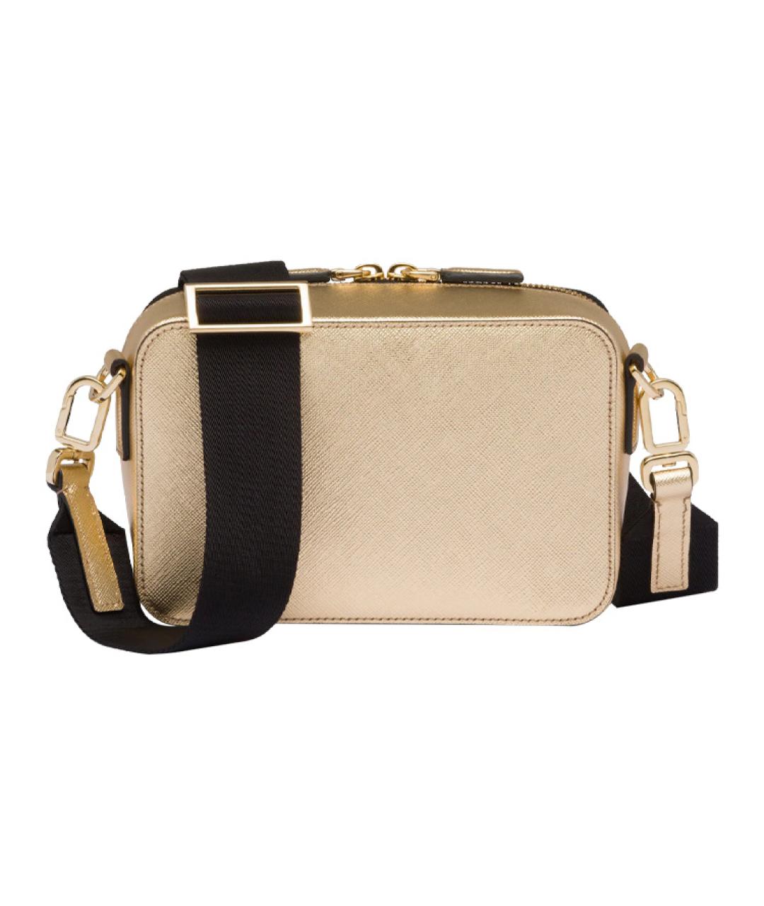 PRADA Золотая сумка на плечо, фото 3