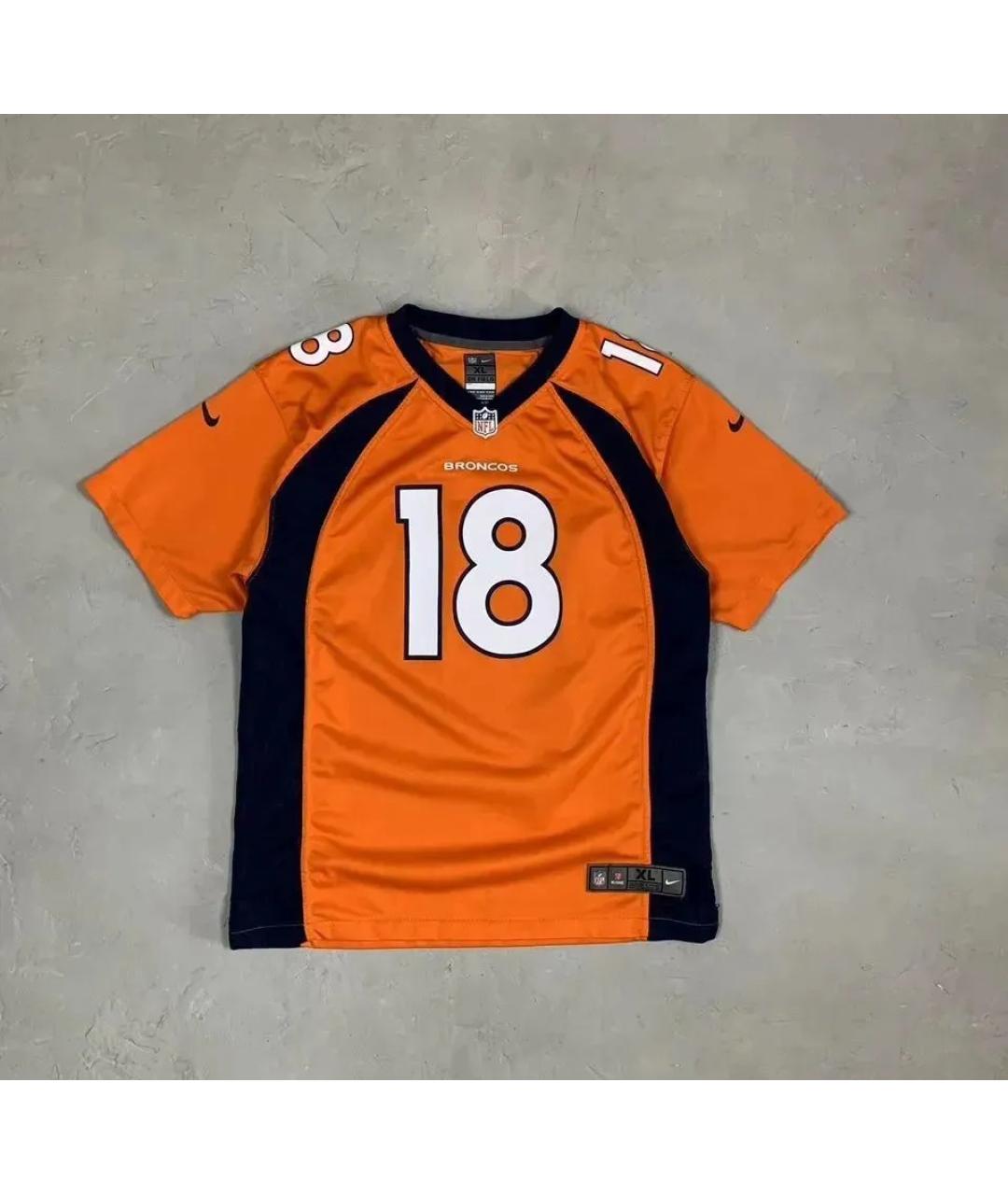 NIKE Оранжевая футболка, фото 6