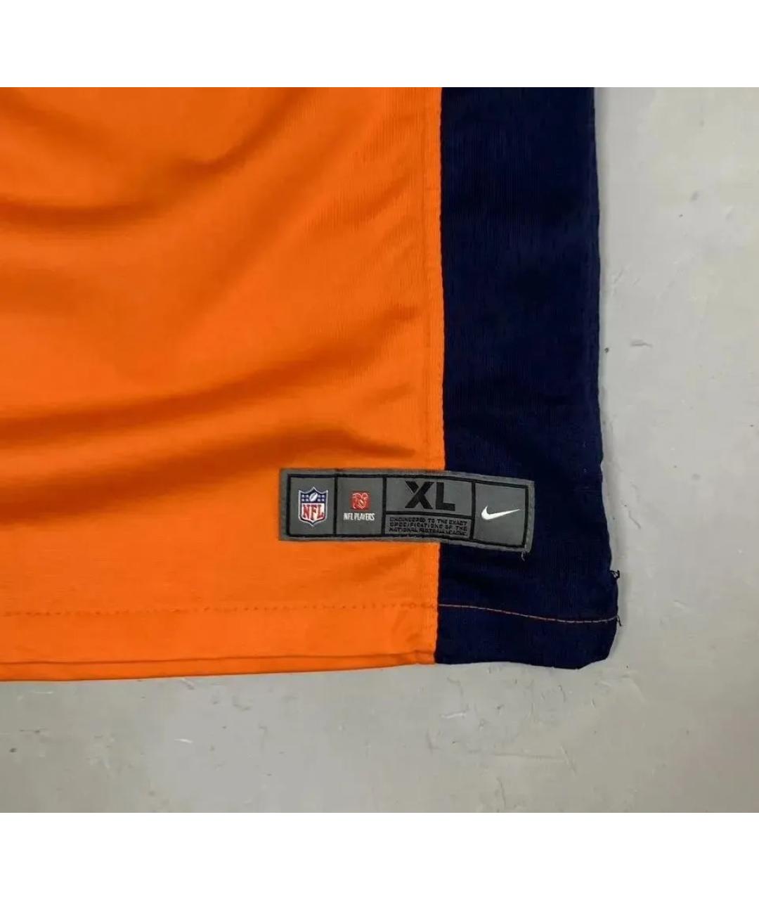 NIKE Оранжевая футболка, фото 4