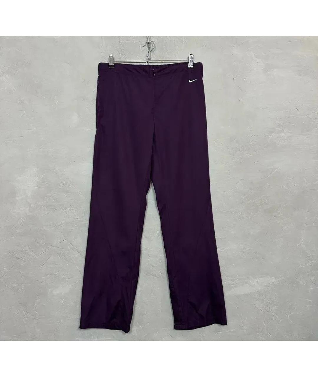 NIKE Фиолетовые спортивные брюки и шорты, фото 10