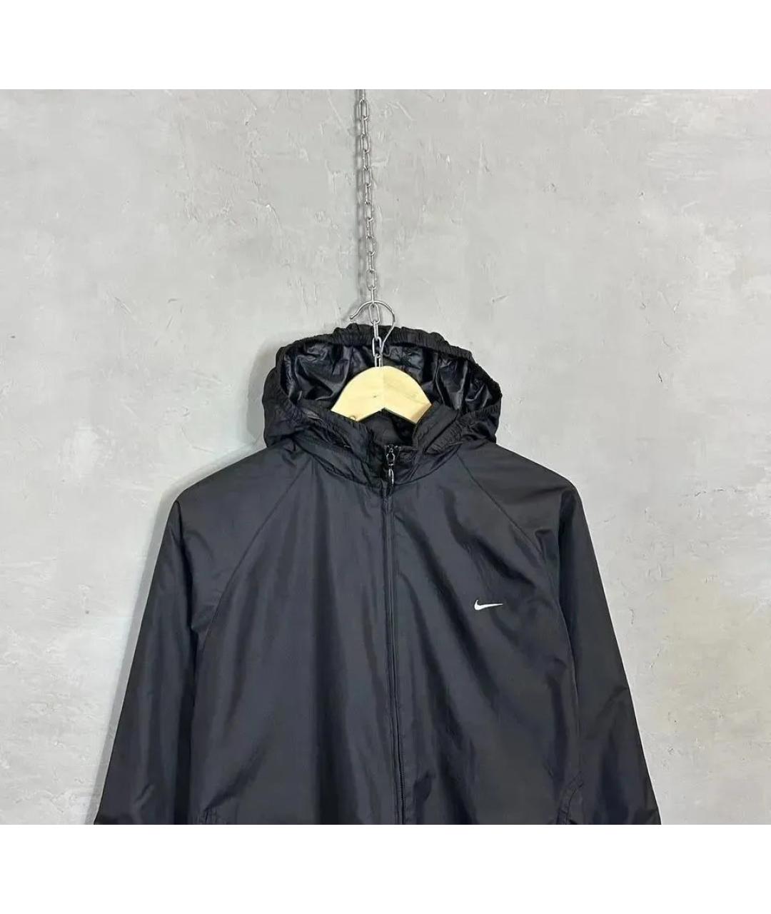 NIKE Черная куртка, фото 2