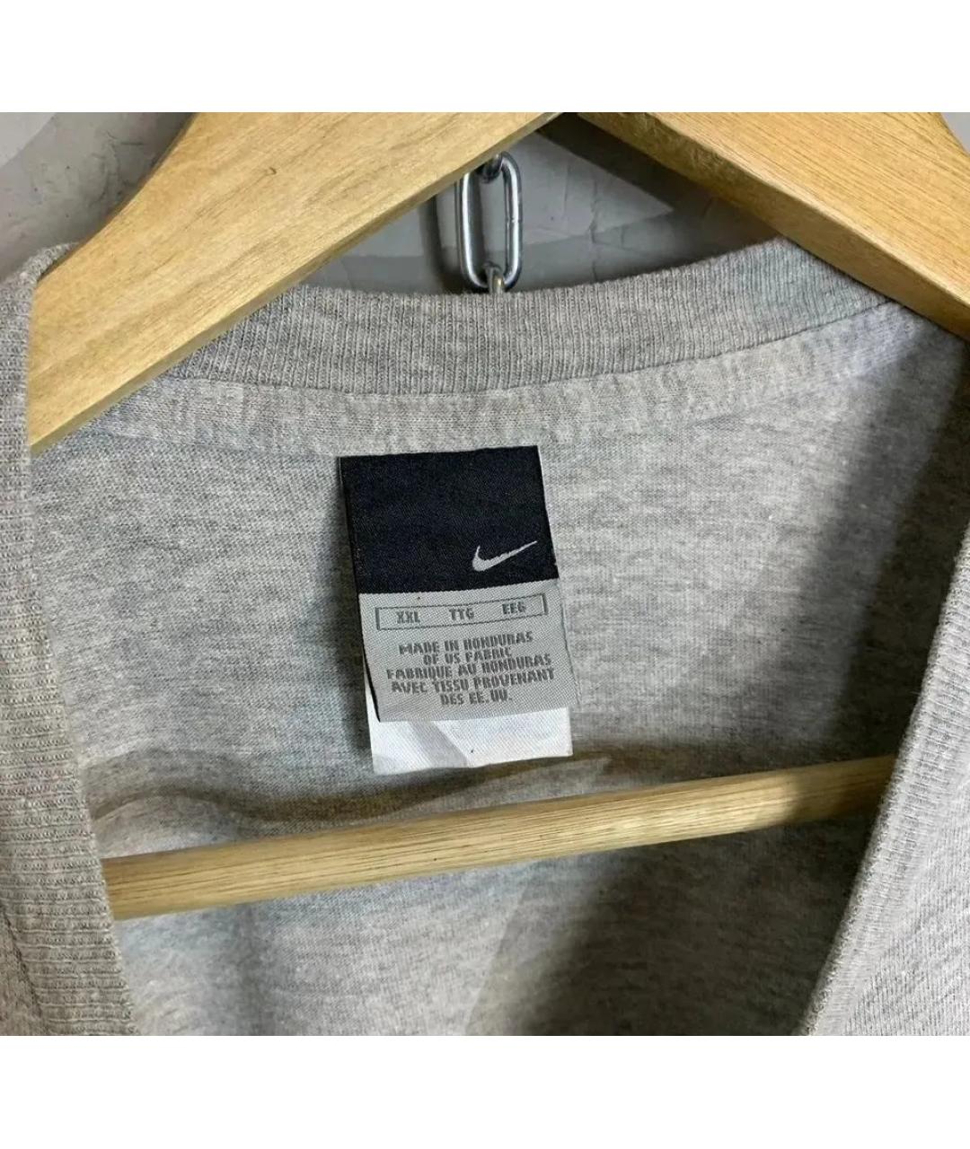 NIKE Серая футболка, фото 4