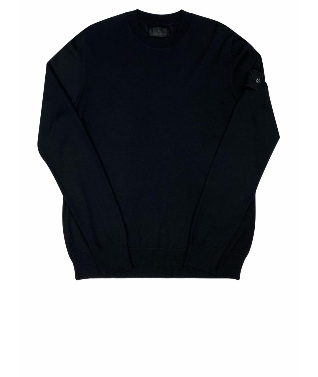 STONE ISLAND Черный джемпер / свитер, фото 6
