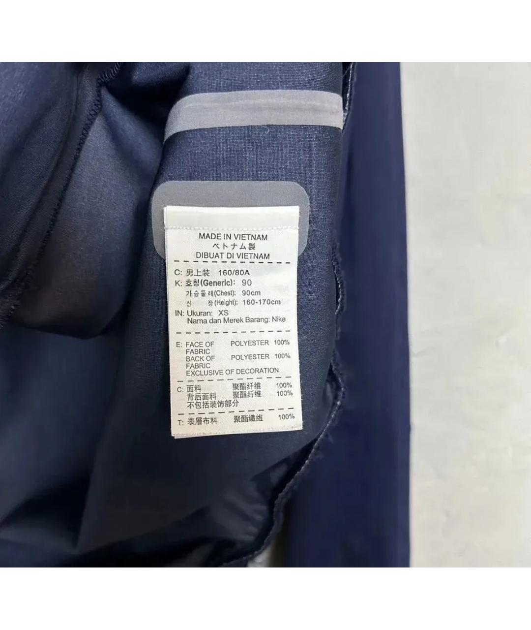 NIKE Темно-синяя куртка, фото 9