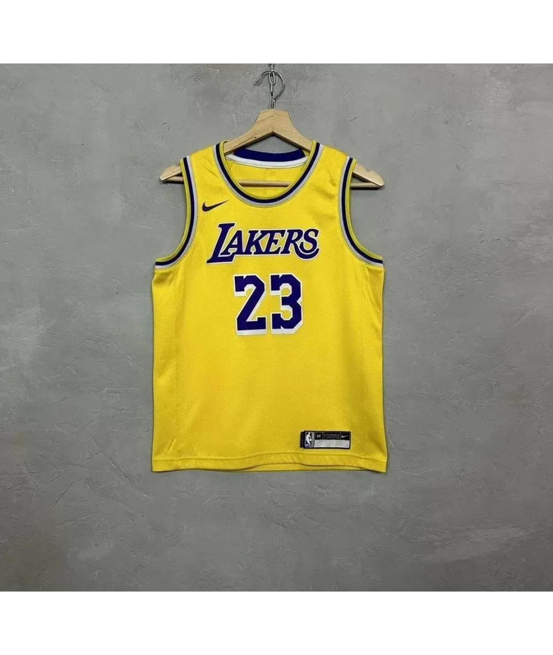 NIKE Желтая майка, фото 9