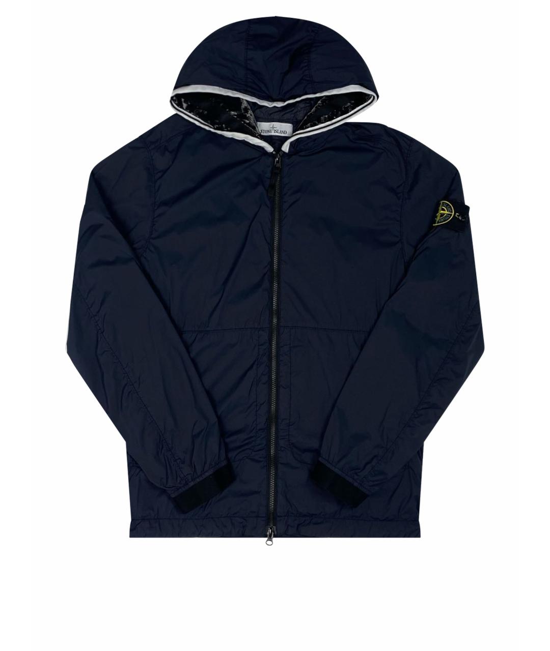 STONE ISLAND Темно-синяя куртка, фото 1