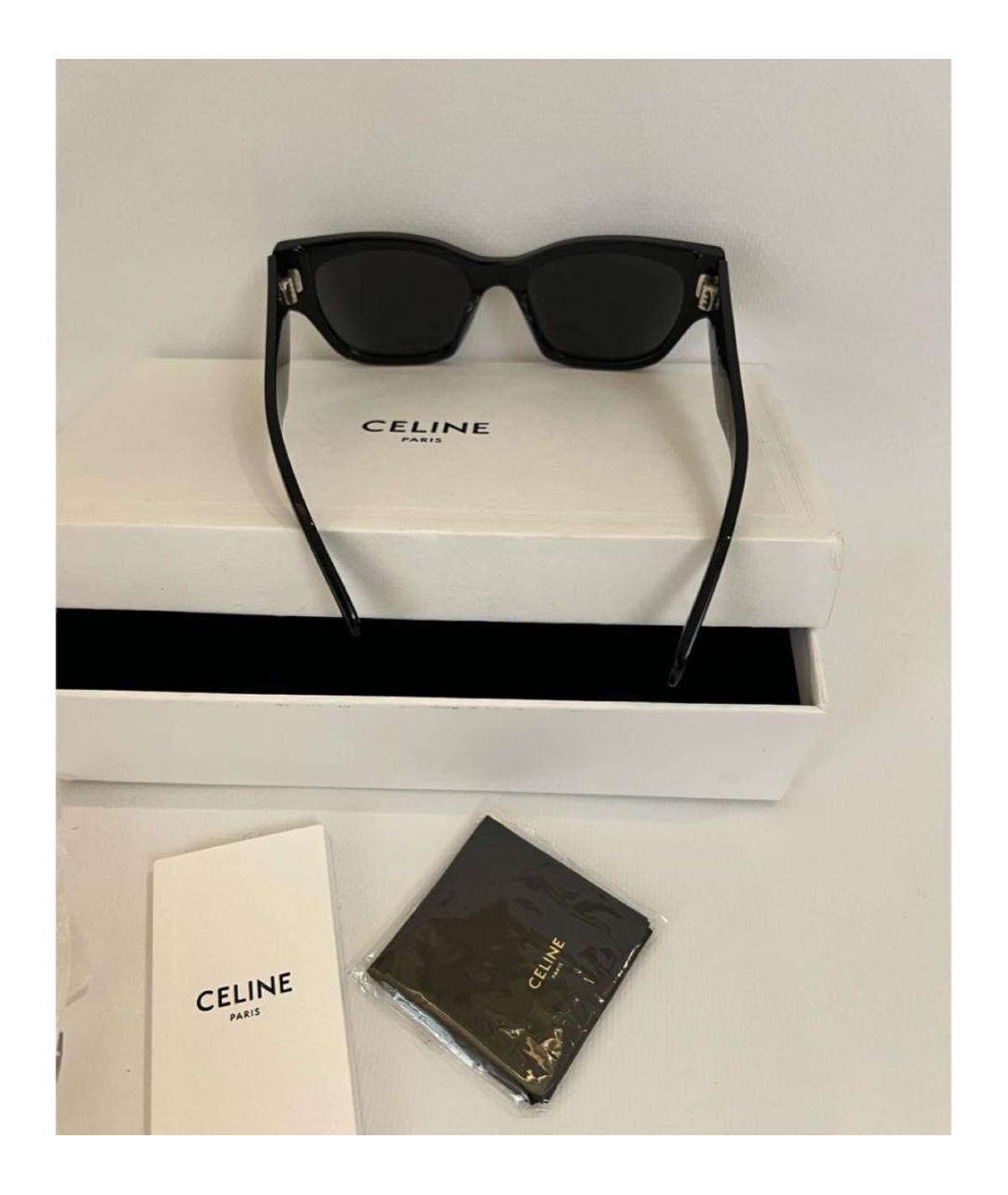 CELINE Черные солнцезащитные очки, фото 3