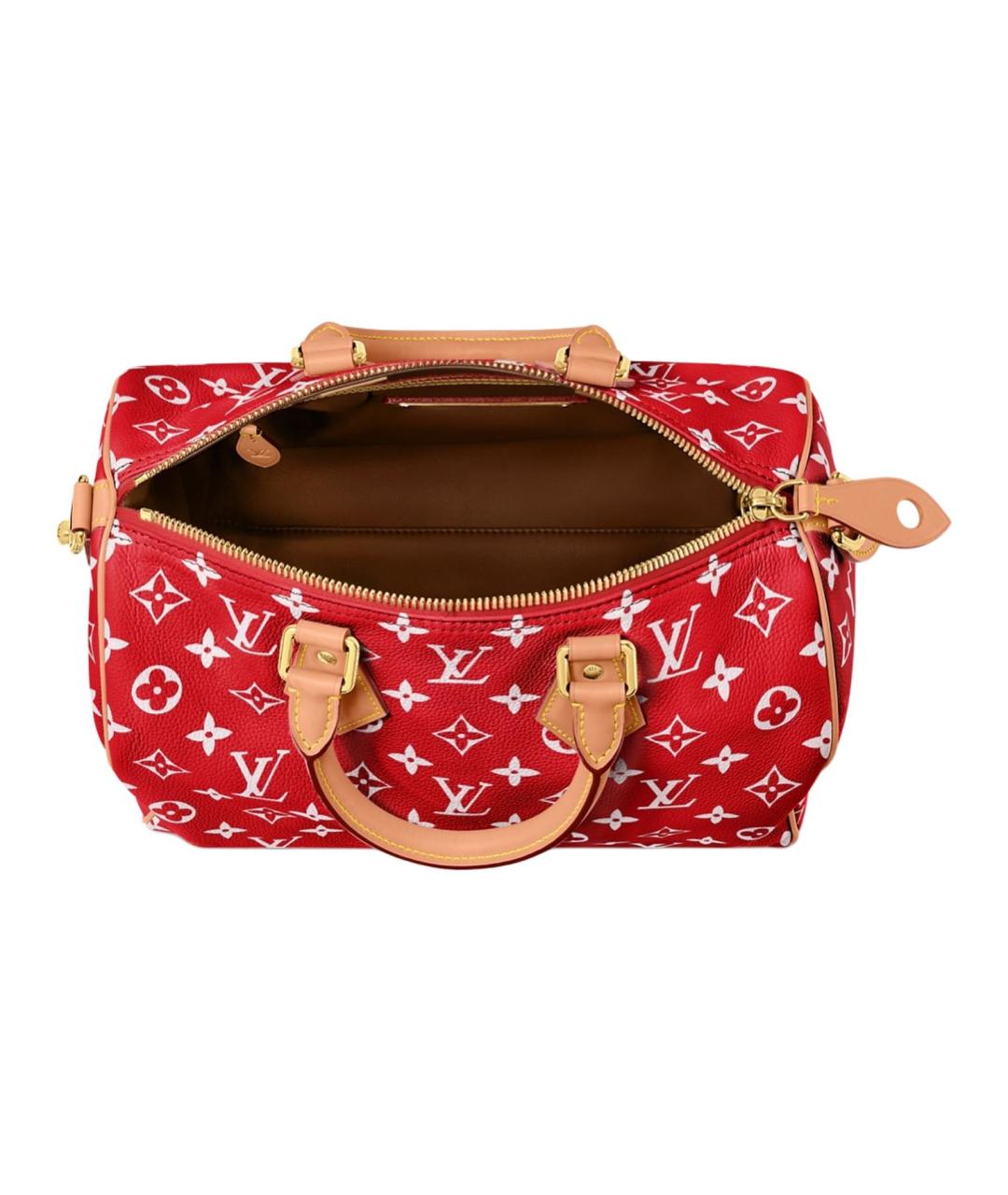 LOUIS VUITTON Красная сумка через плечо, фото 4