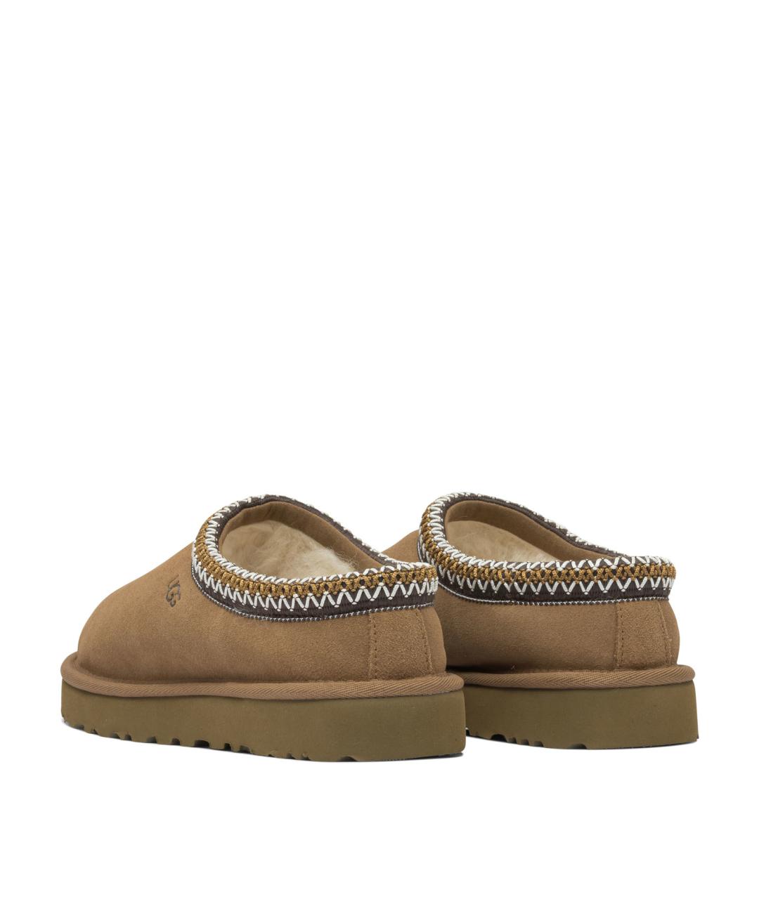 UGG AUSTRALIA Коричневые нубуковые ботинки, фото 4