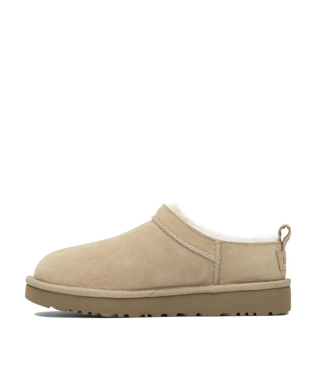 UGG AUSTRALIA Бежевые нубуковые ботинки, фото 3