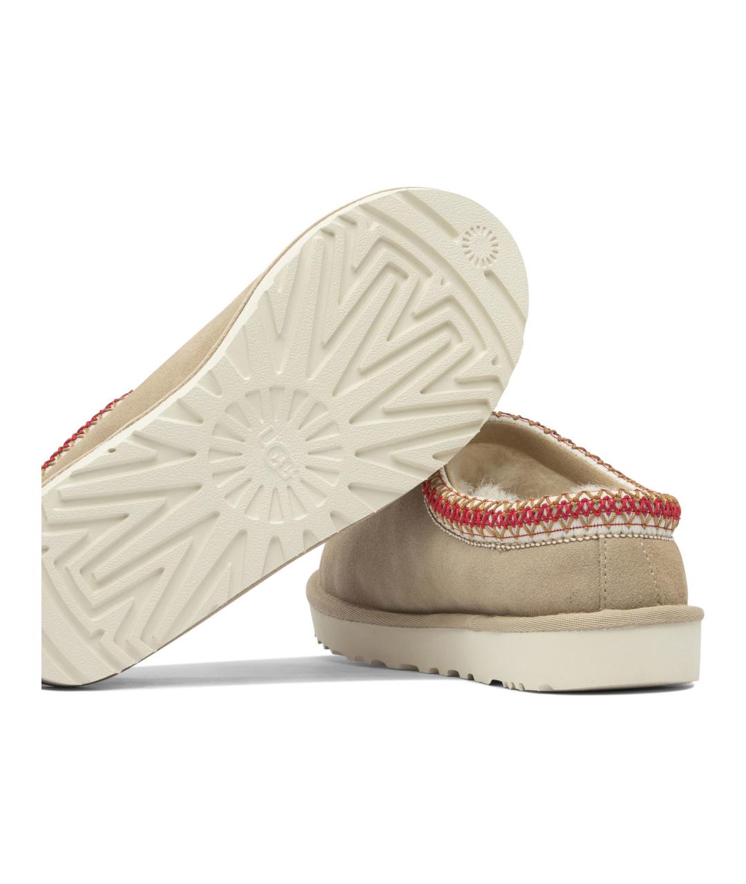 UGG AUSTRALIA Бежевые нубуковые ботинки, фото 5