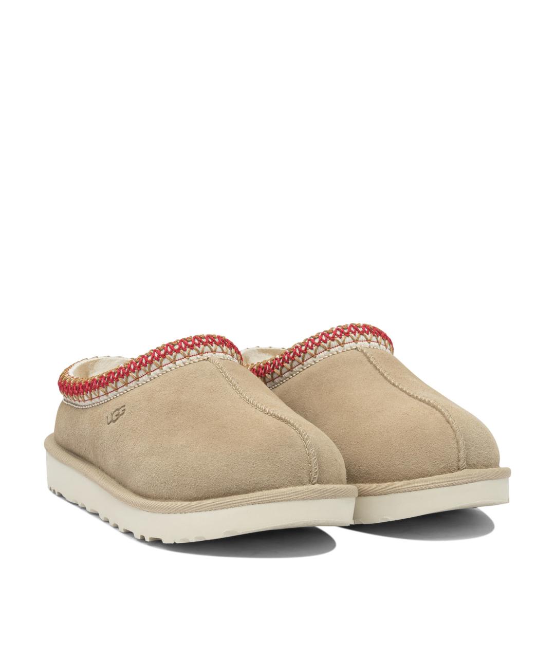 UGG AUSTRALIA Бежевые нубуковые ботинки, фото 2