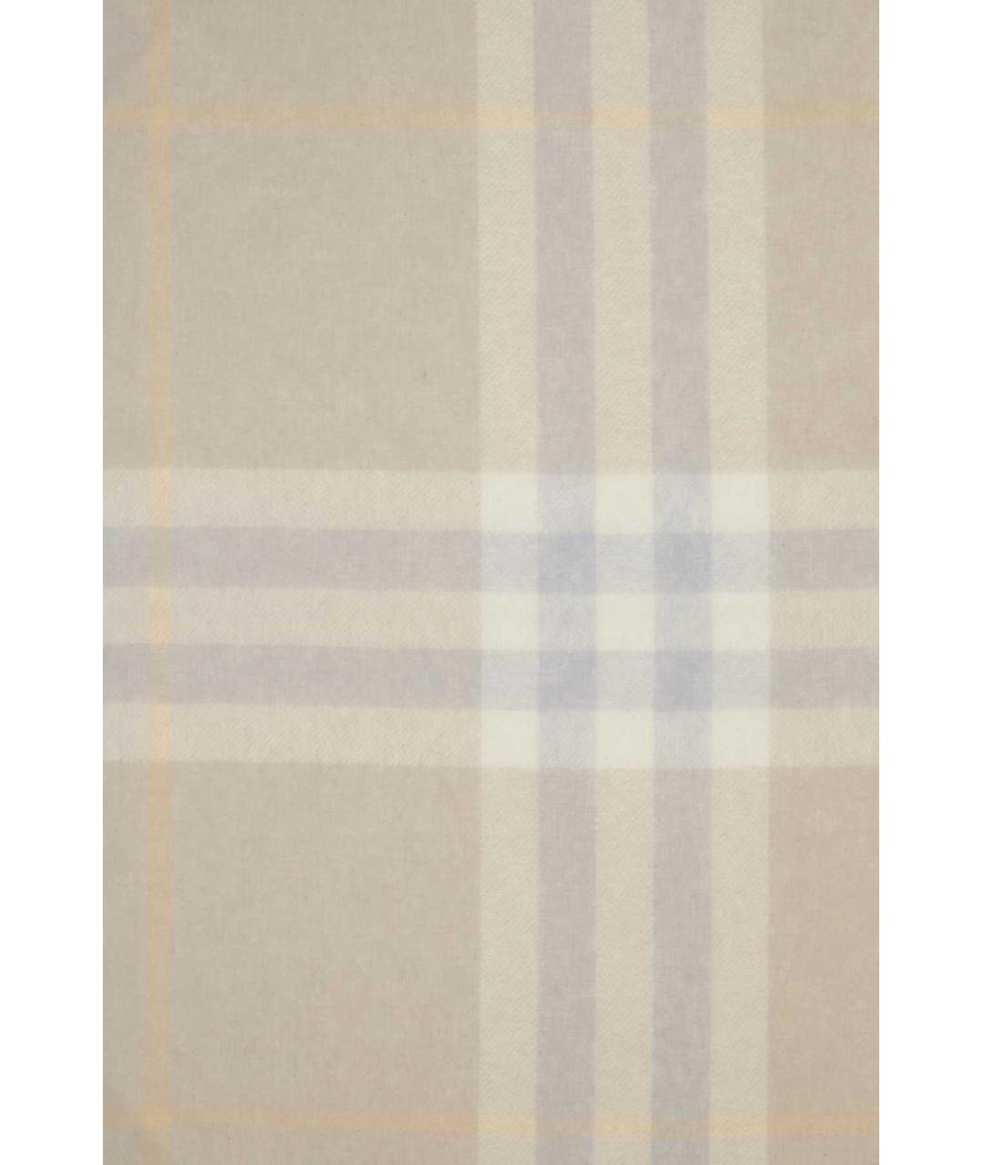 BURBERRY Бежевый кашемировый шарф, фото 3