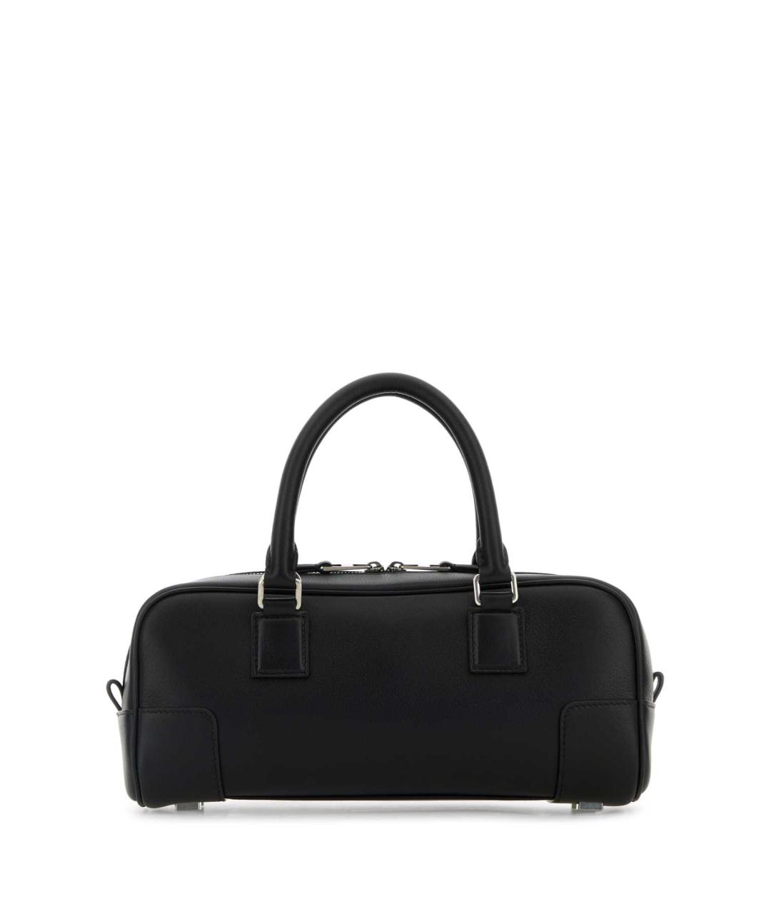 LOEWE Черная кожаная сумка тоут, фото 2