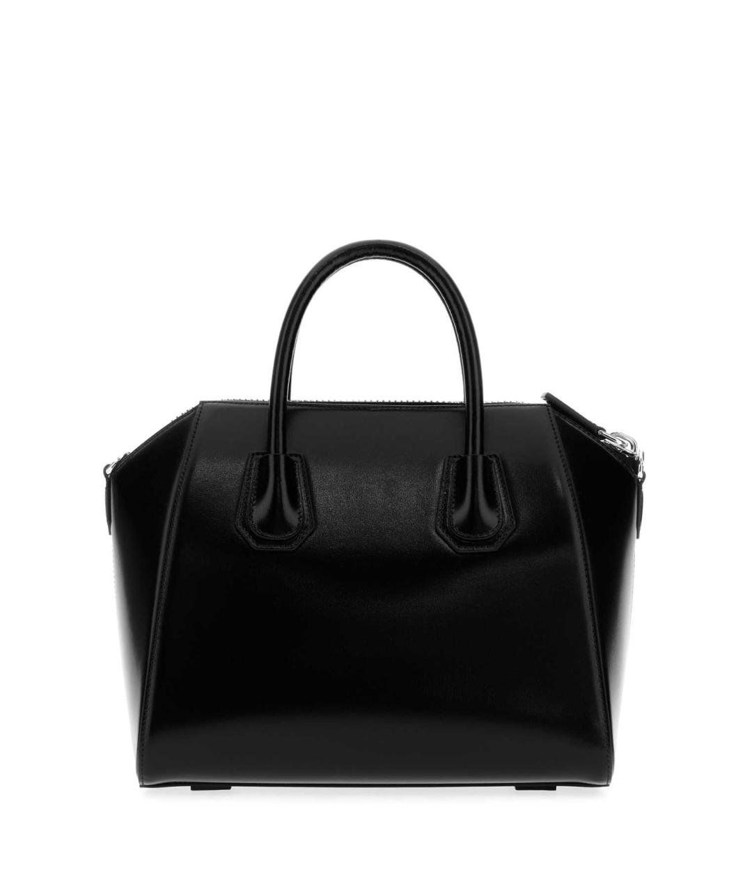 GIVENCHY Черная кожаная сумка тоут, фото 3