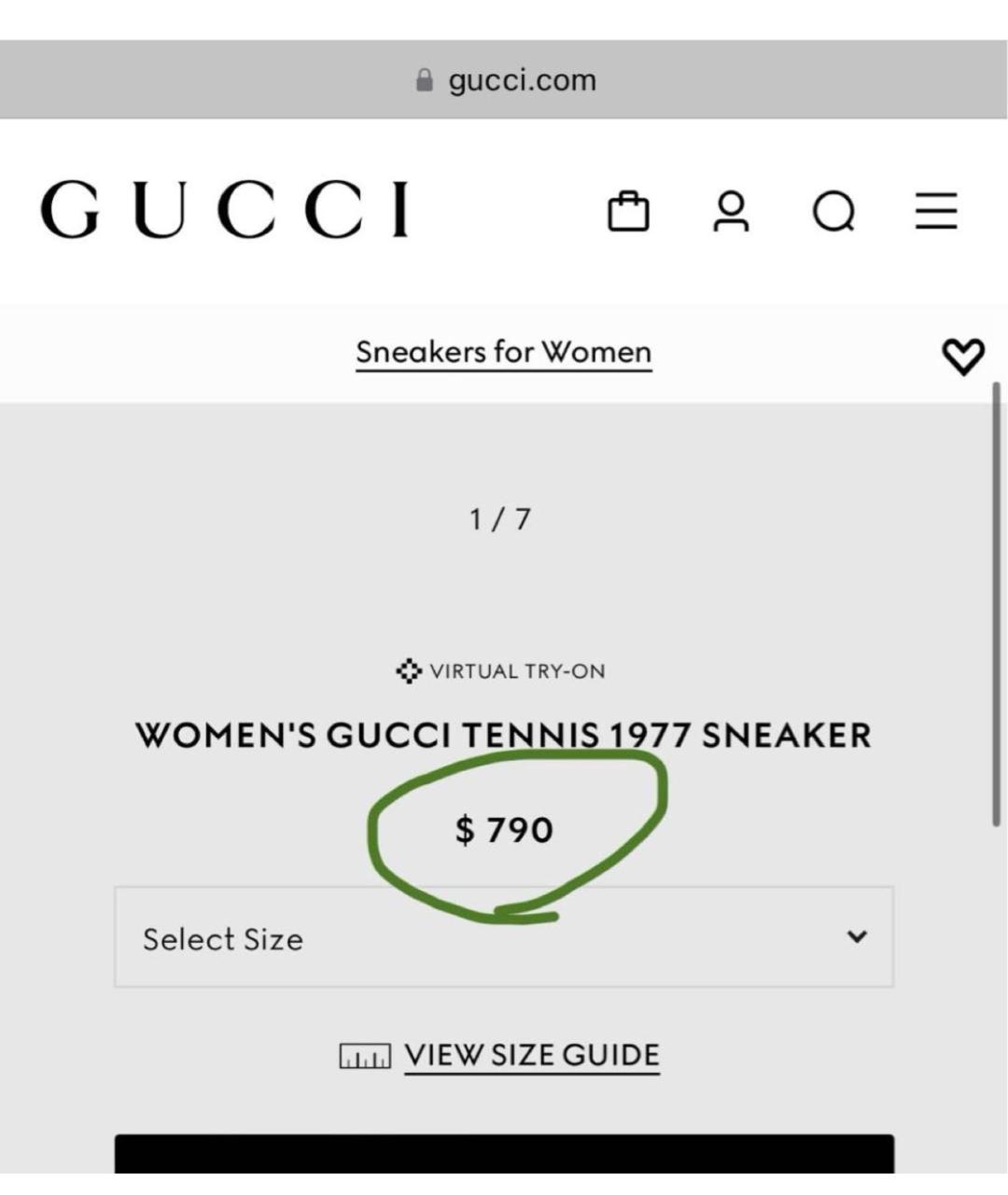 GUCCI Бежевые текстильные кеды, фото 3