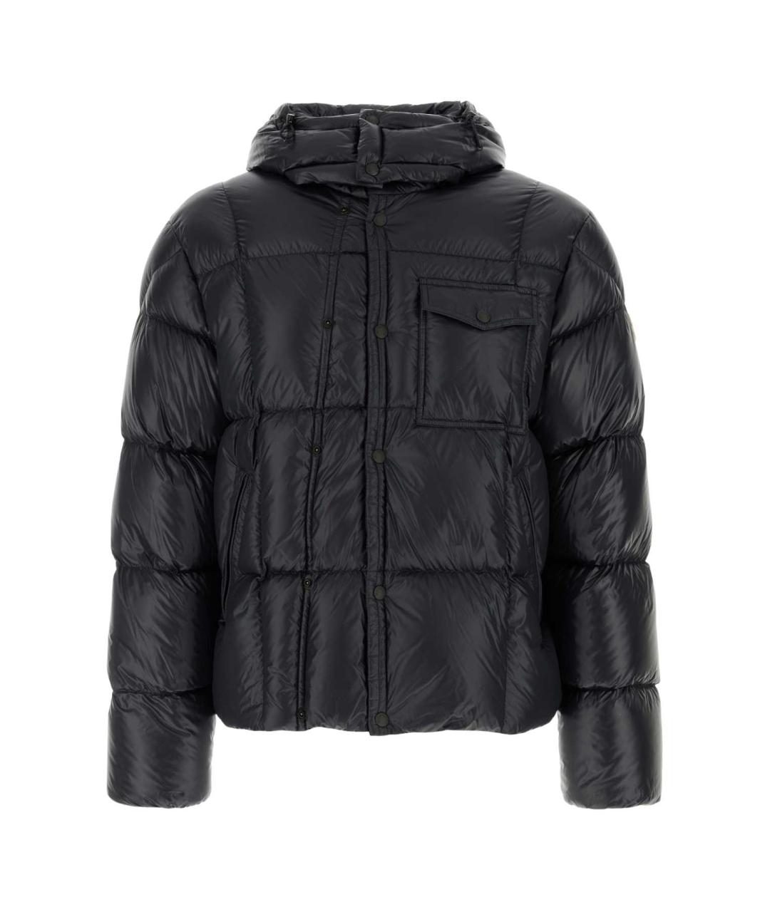 MONCLER Черная полиамидовая куртка, фото 1