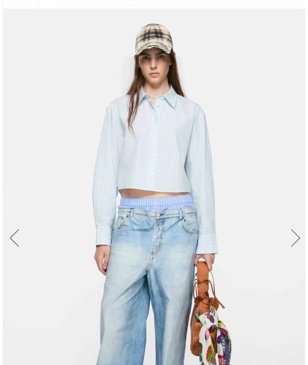 ACNE STUDIOS Голубая рубашка, фото 8