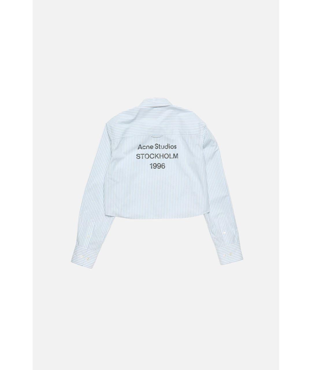 ACNE STUDIOS Голубая рубашка, фото 9