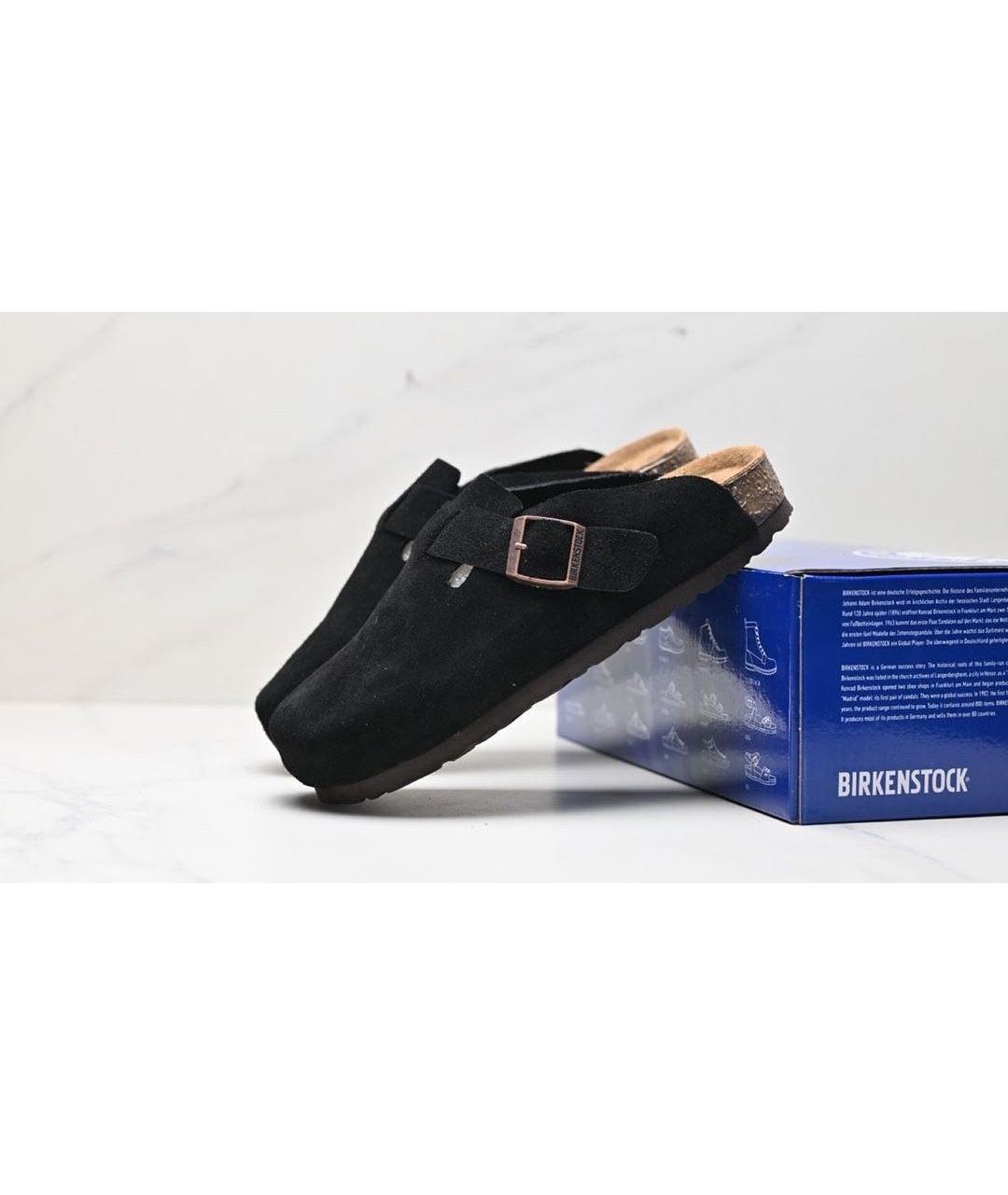 BIRKENSTOCK Черные сабо, фото 3