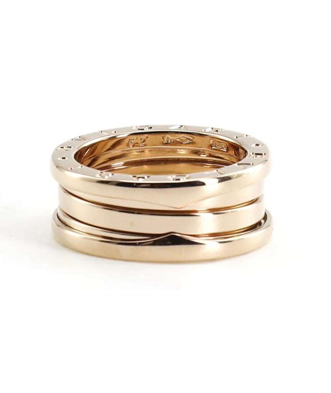 BVLGARI Золотое кольцо из розового золота, фото 7