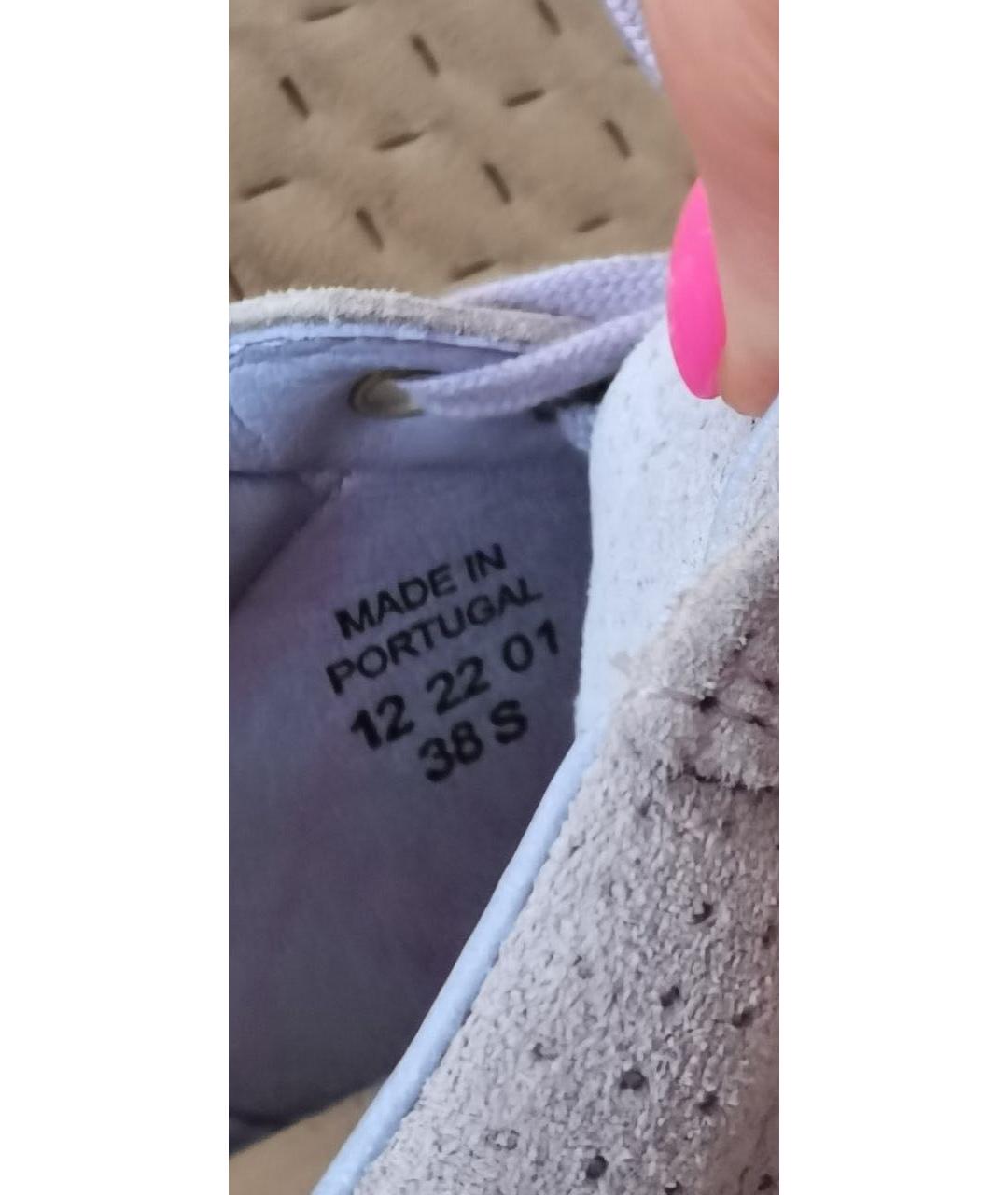 BIRKENSTOCK Замшевые кеды, фото 7