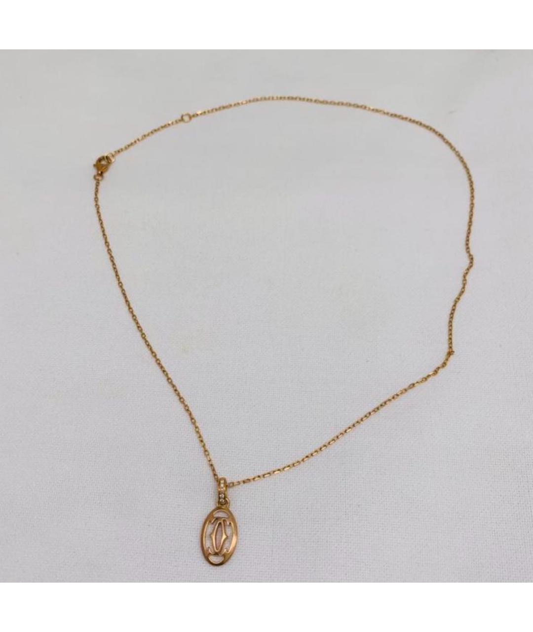 CARTIER Золотая подвеска из розового золота, фото 4