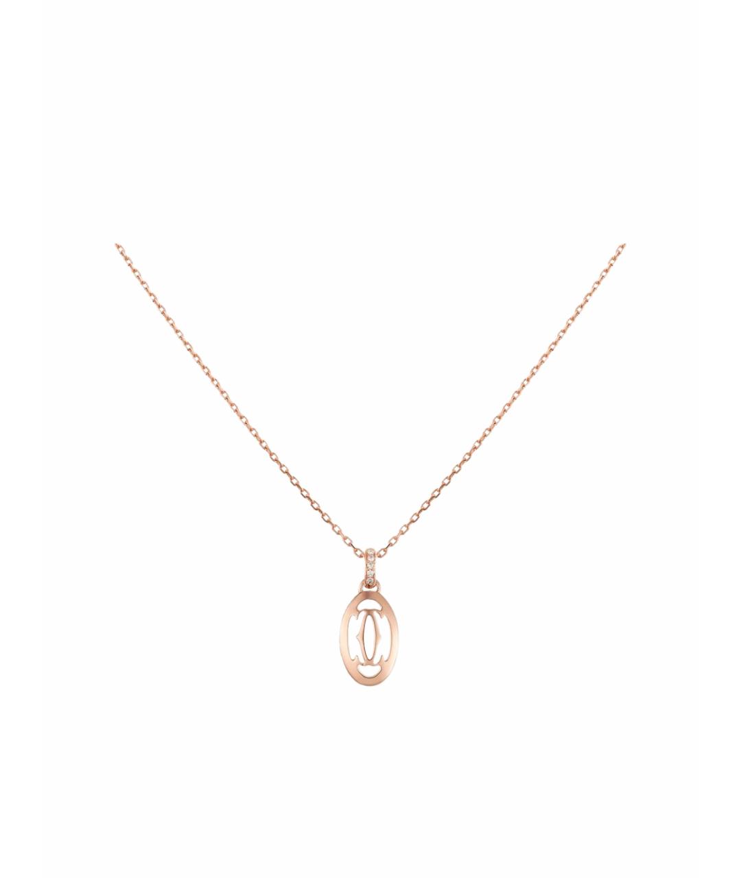 CARTIER Золотая подвеска из розового золота, фото 1