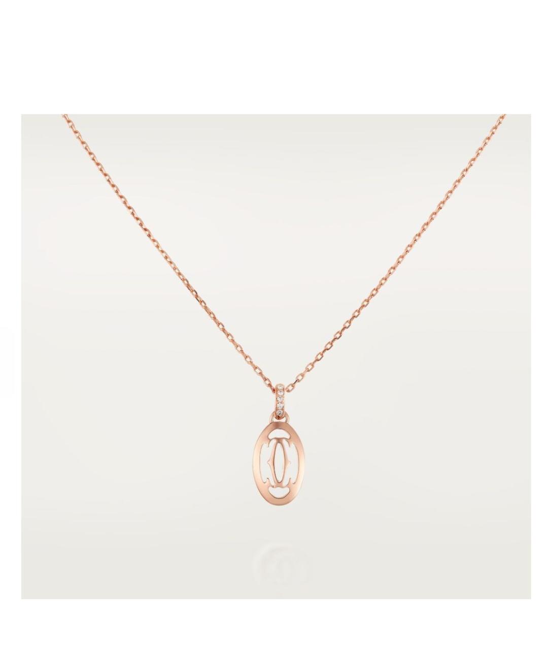 CARTIER Золотая подвеска из розового золота, фото 6