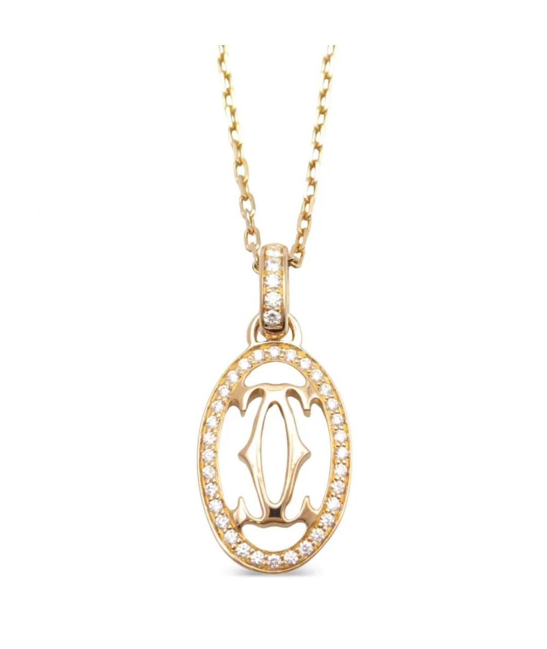 CARTIER Золотое колье из розового золота, фото 1
