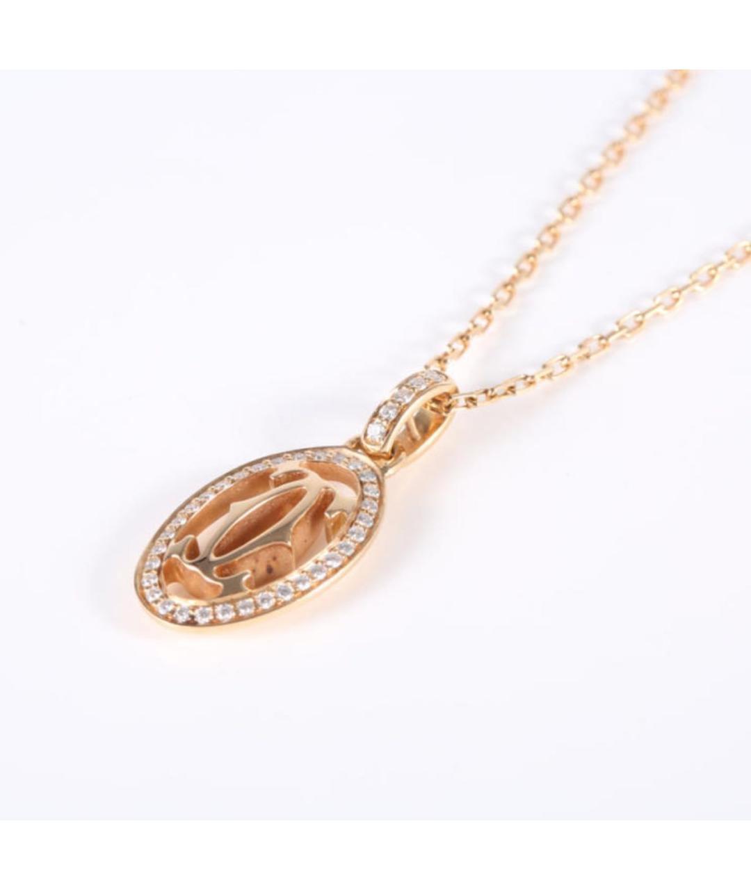 CARTIER Золотое колье из розового золота, фото 3