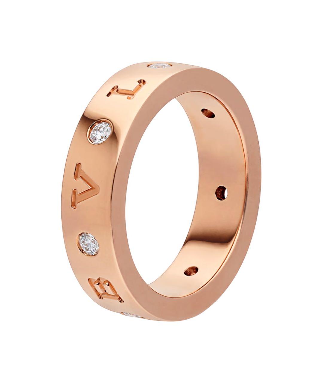 BVLGARI Золотое кольцо из розового золота, фото 1