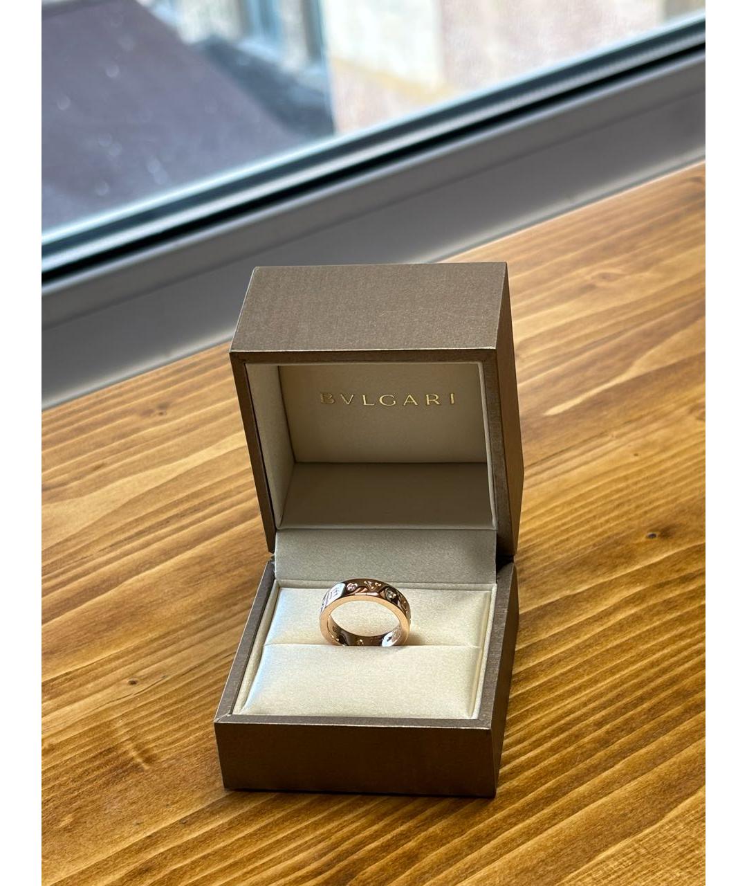 BVLGARI Золотое кольцо из розового золота, фото 3