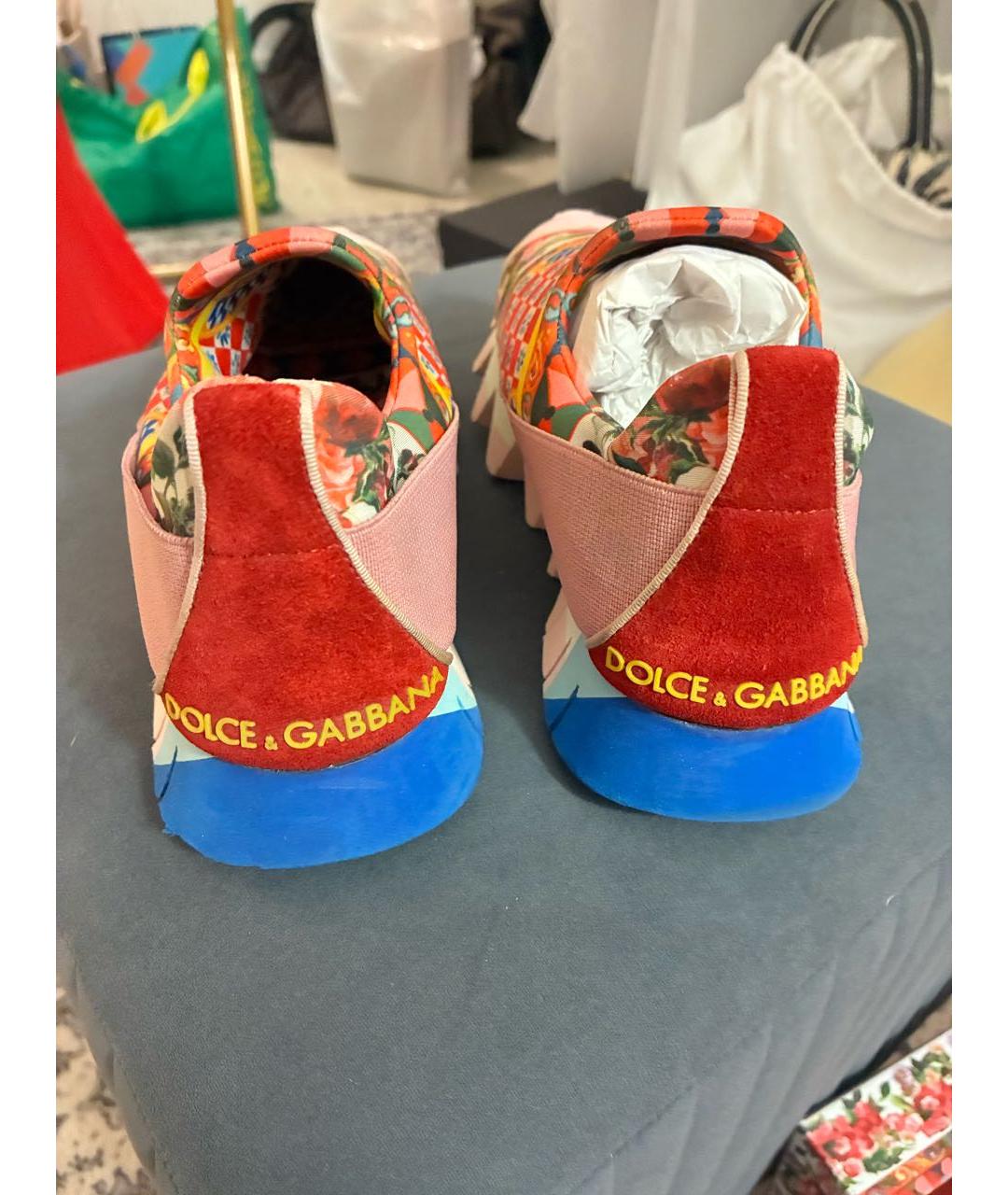 DOLCE&GABBANA Мульти слипоны, фото 5