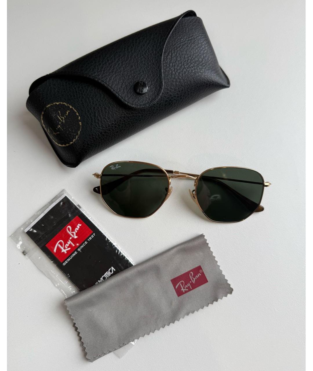 RAY BAN Металлические солнцезащитные очки, фото 2