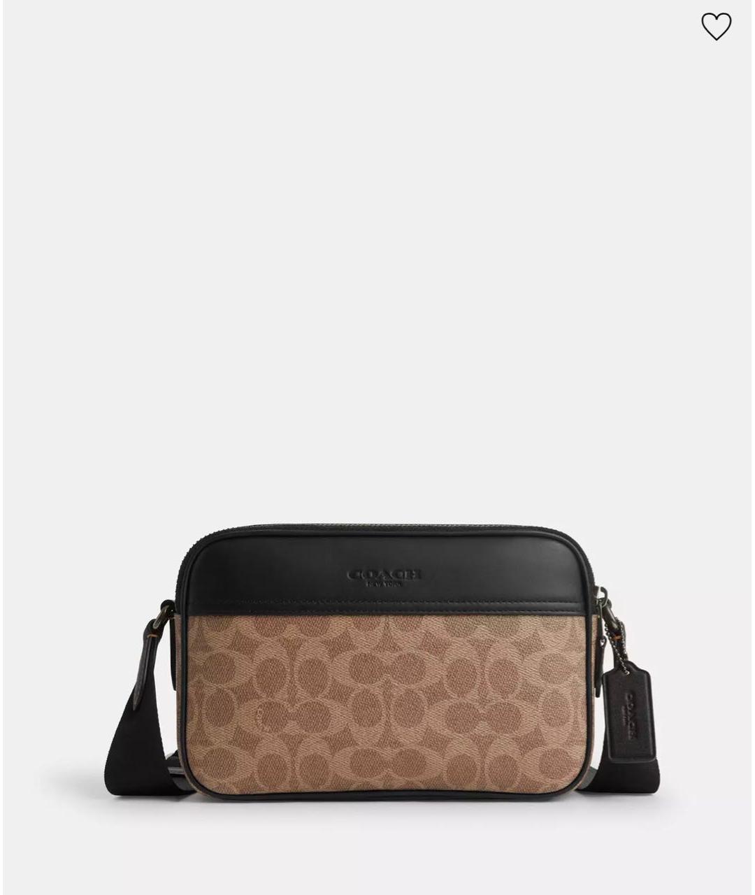 COACH Бежевая сумка на плечо, фото 5